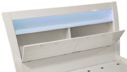 B816- Queen/King Bed & Night Tables only