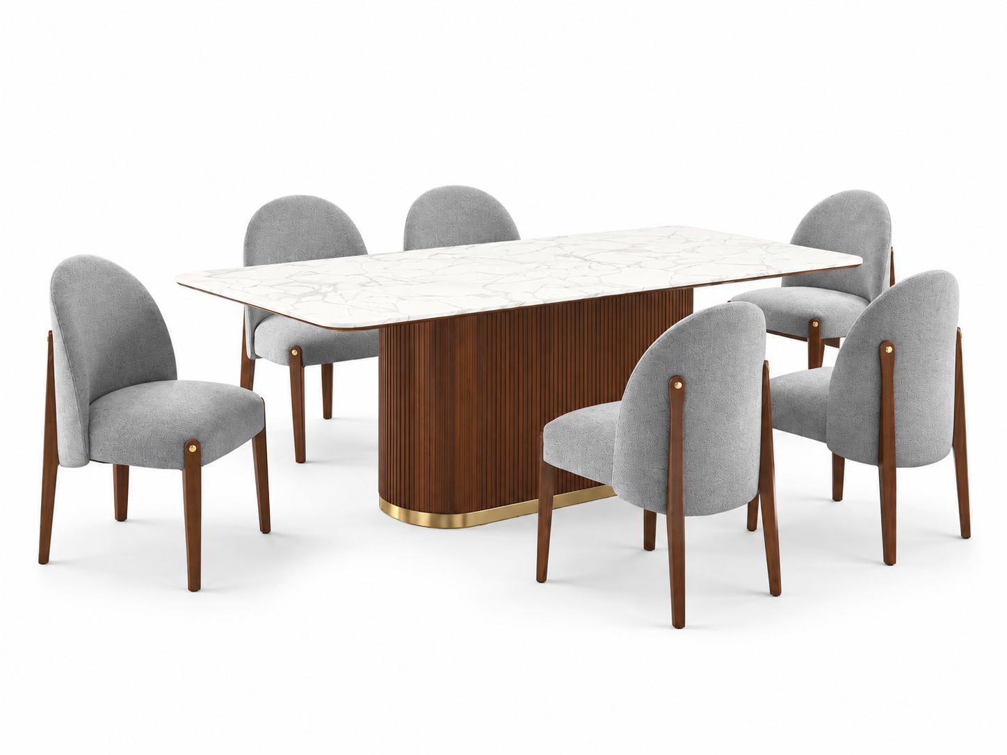 Clayton Oval Base 79"
