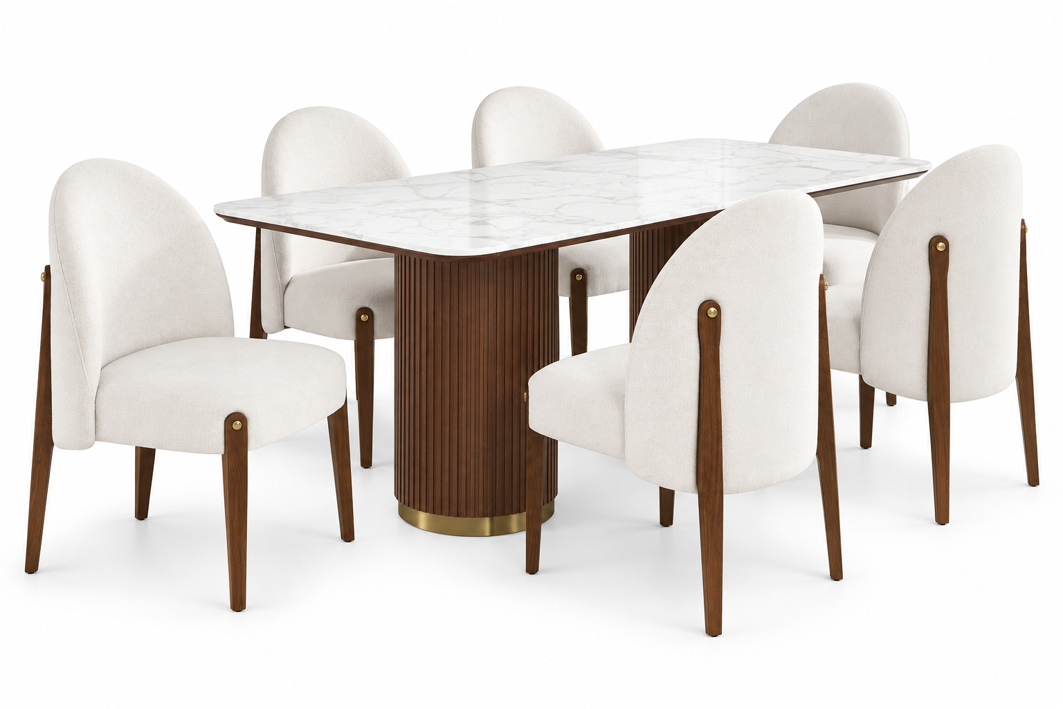 Clayton 71"  Double Pillar Base