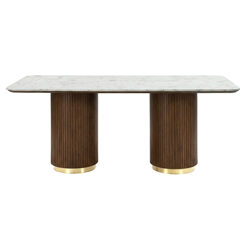 Clayton 71"  Double Pillar Base
